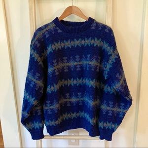 VTG 80s Alps FAFM wool sweater